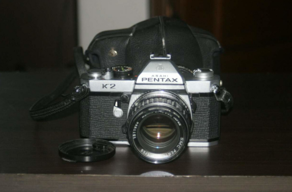 펜탁스K2(실버바디/신동품 수준)