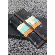 빵티지/MCM 멀티컬러 3단장지갑/박스채새상품