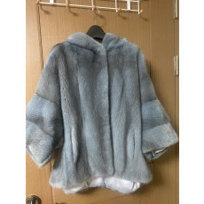 지스튜디오 밍크후드케이프