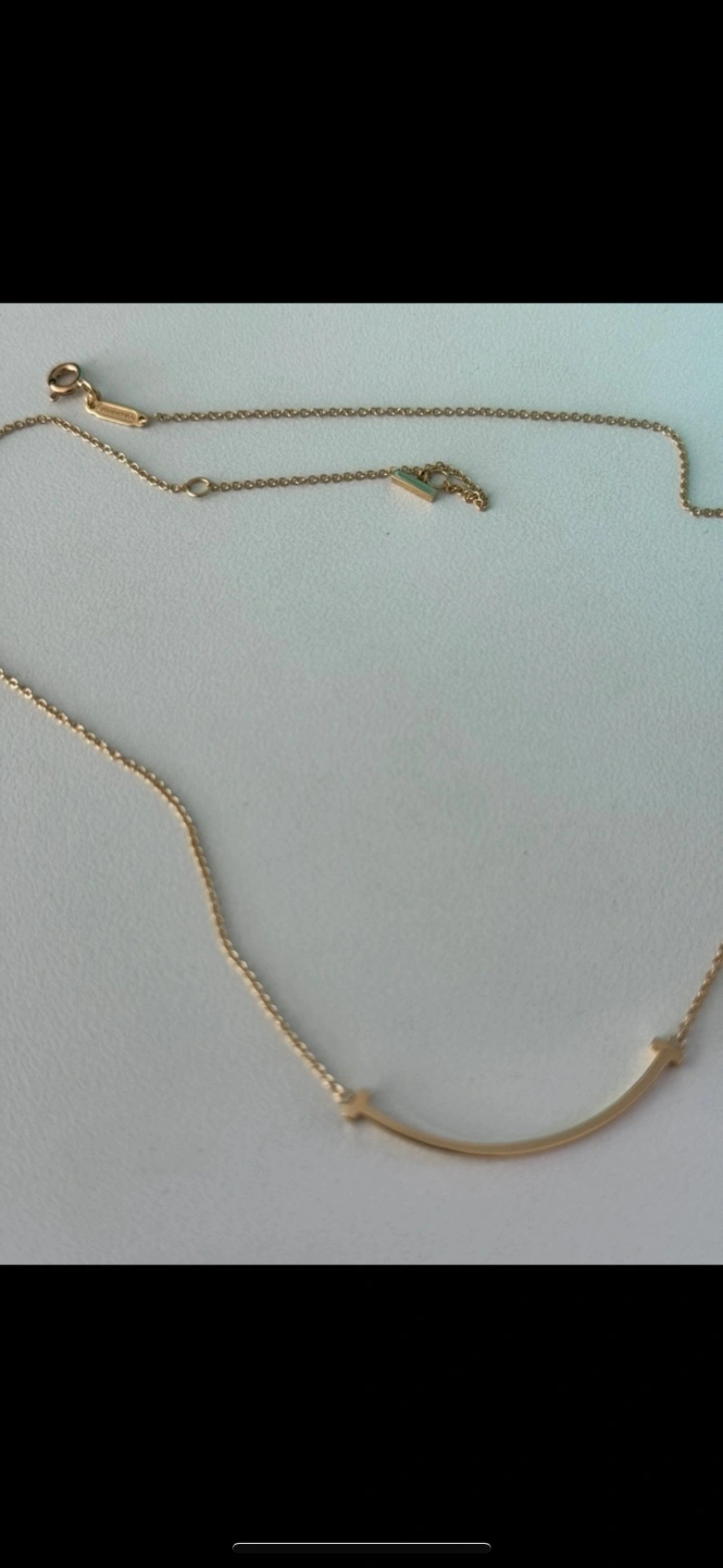 티파니 스마일목걸이