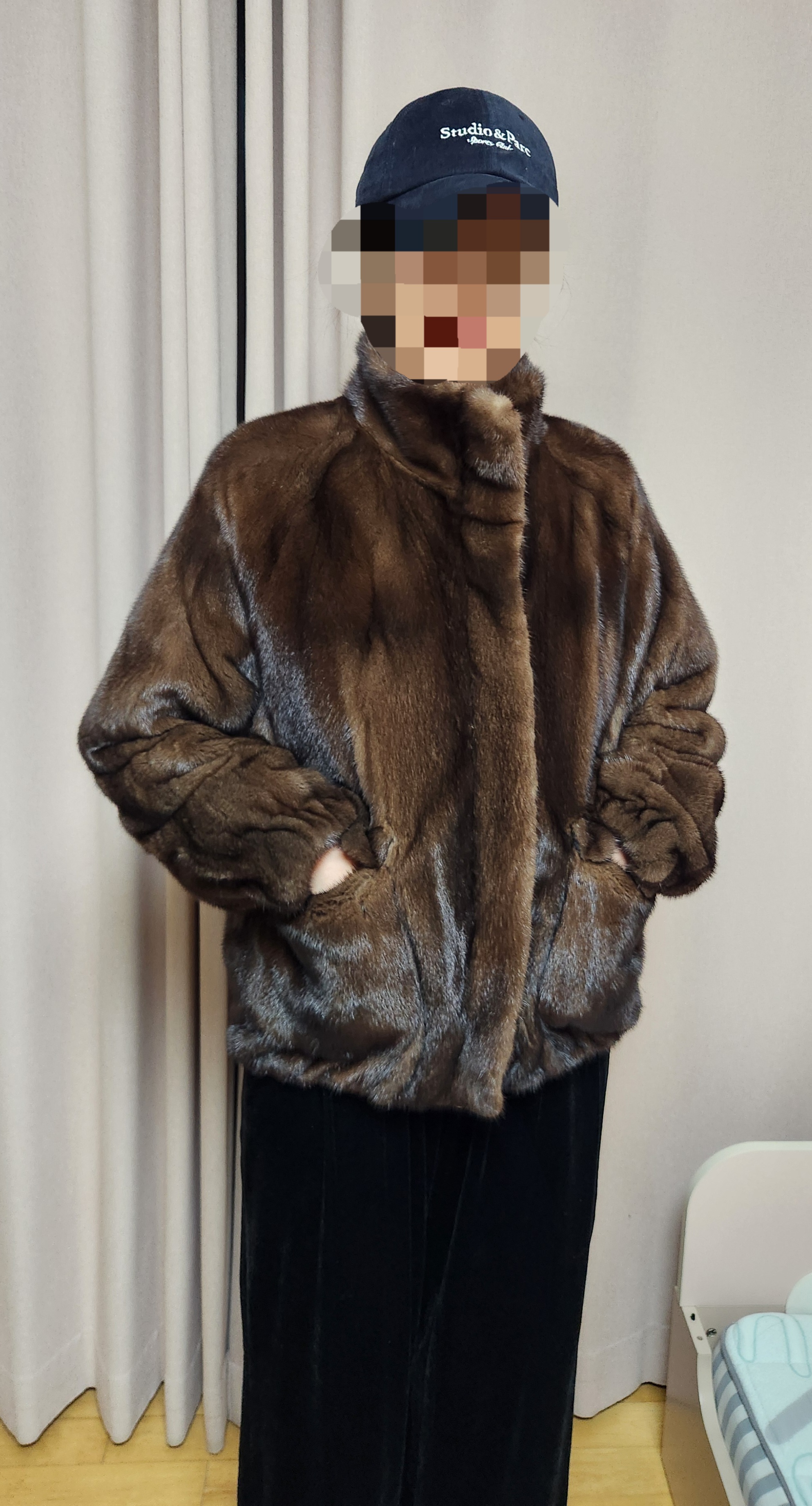 소윰 리버서블(밍크자켓)(양면)