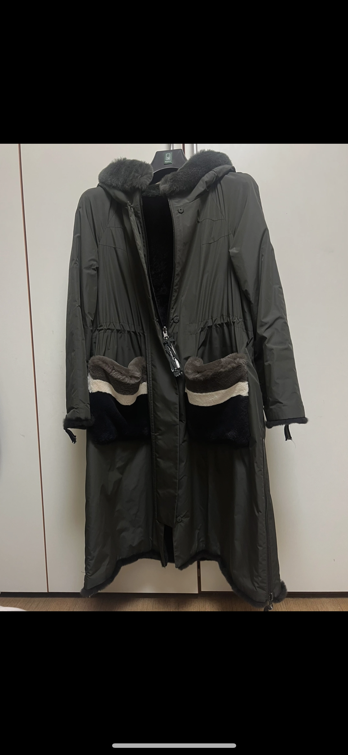 손정완 위즐모피코트 새상품