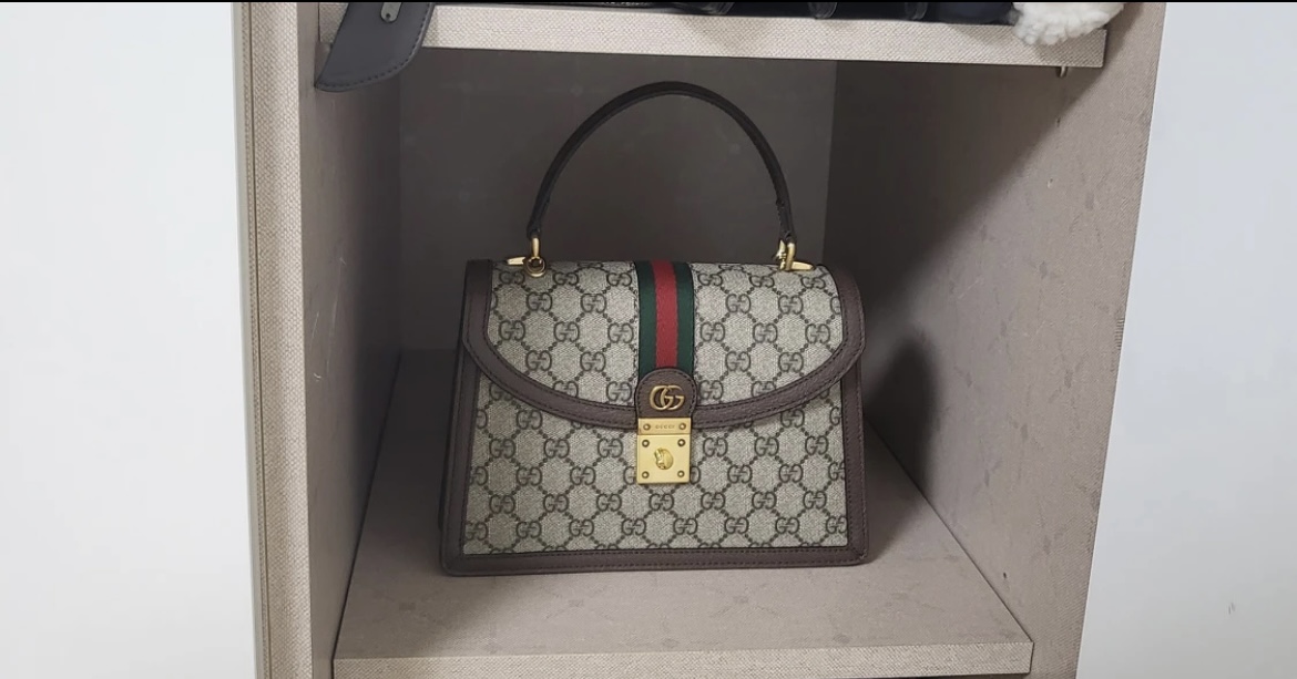 구찌 오피디아 탑 핸들백