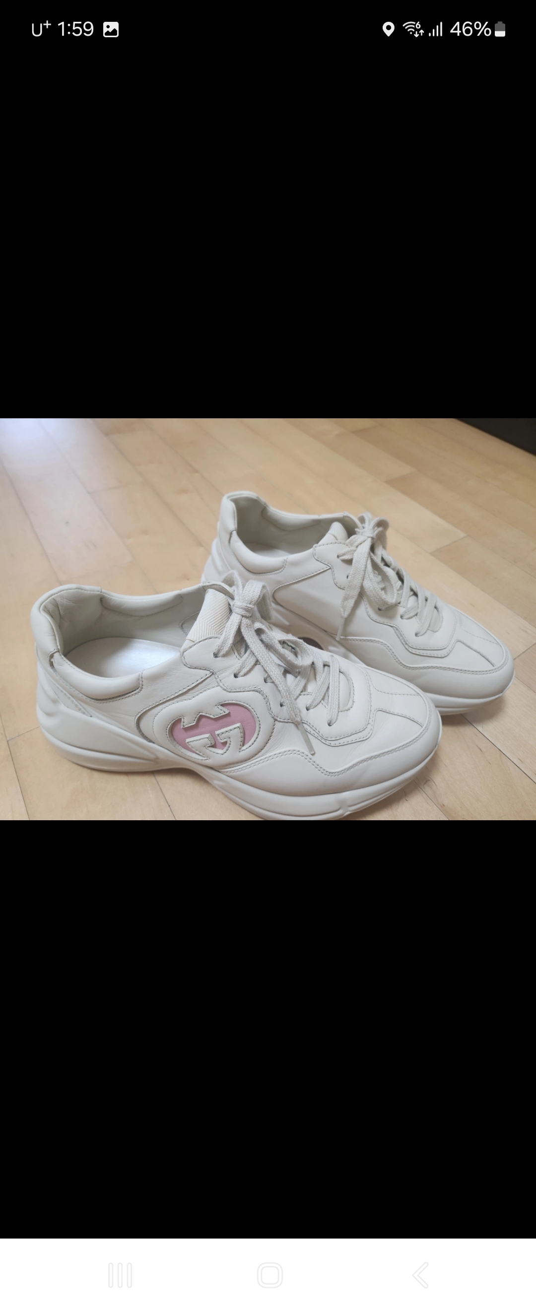 구찌 롸이톤 여성스니커즈