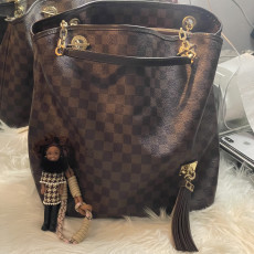 루이비통 다미에 토트백