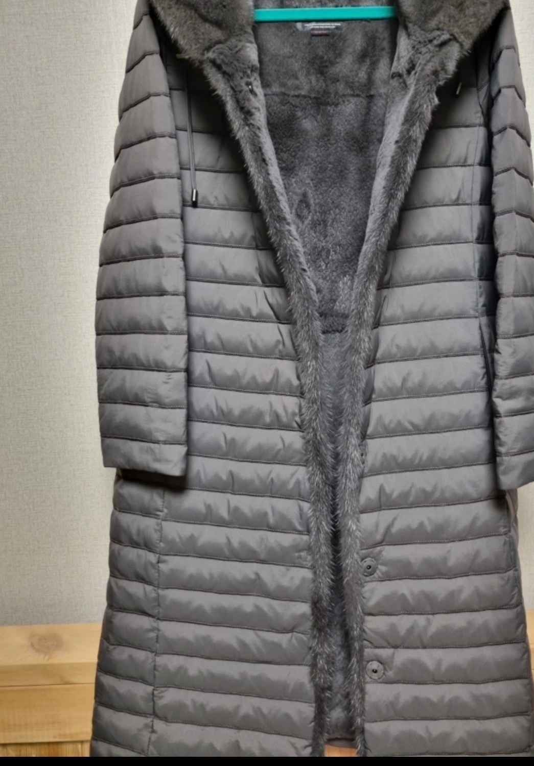 이동우컬렉션 천연모피롱패딩