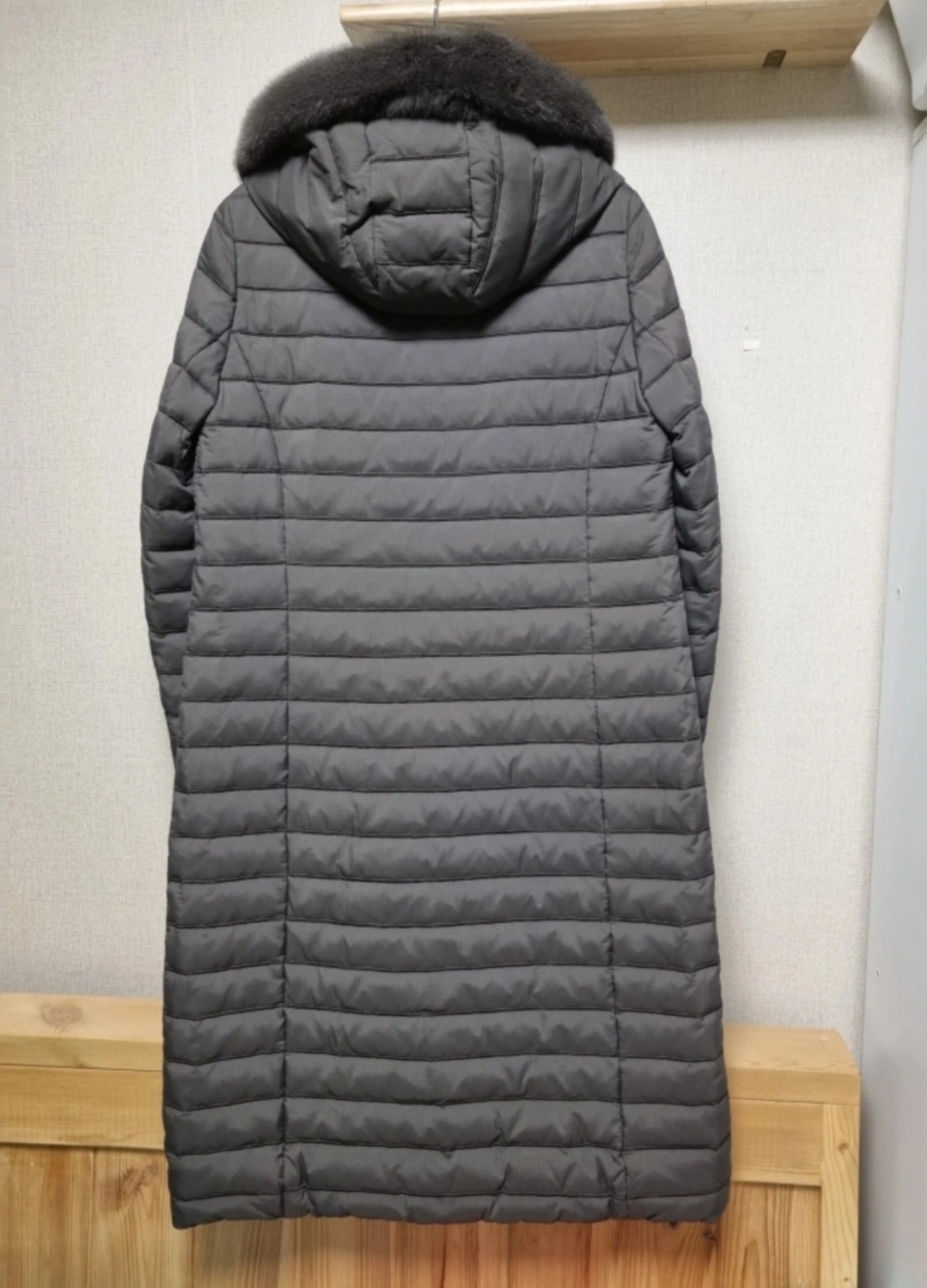 이동우컬렉션 천연모피롱패딩