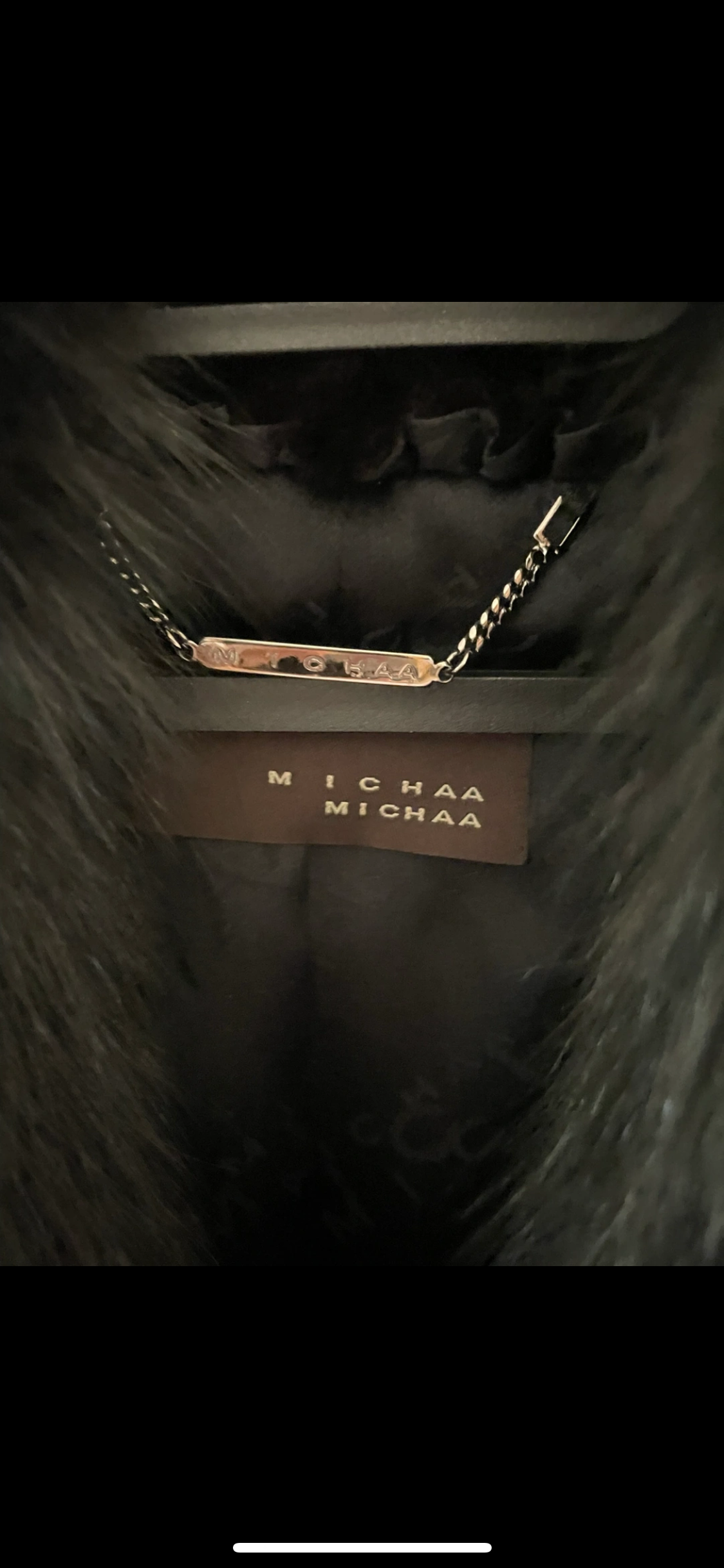 미샤밍크조끼 베스트