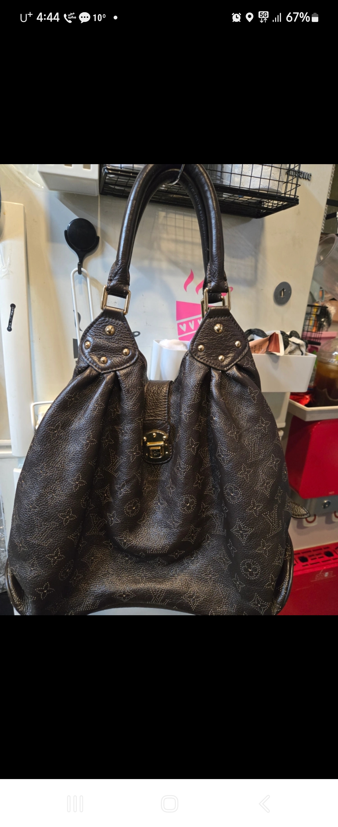 루이비통 브론즈도트백