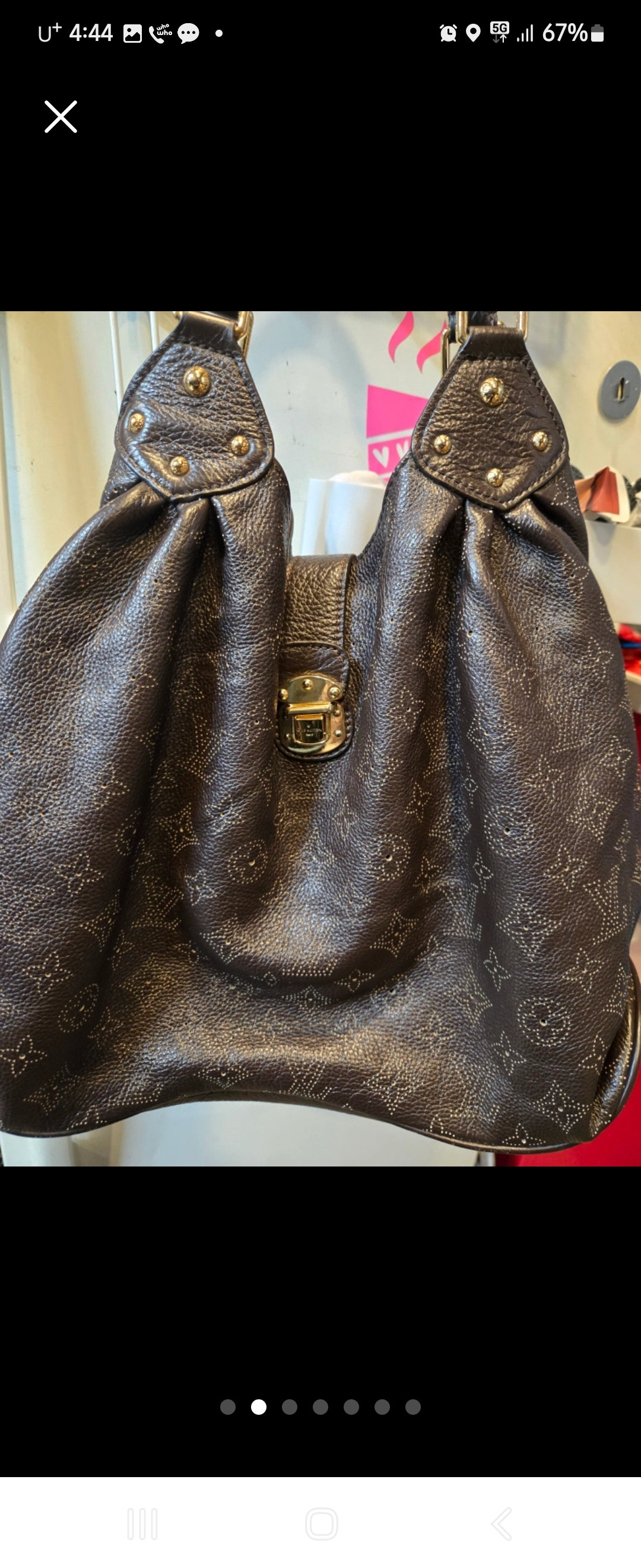 루이비통 브론즈도트백