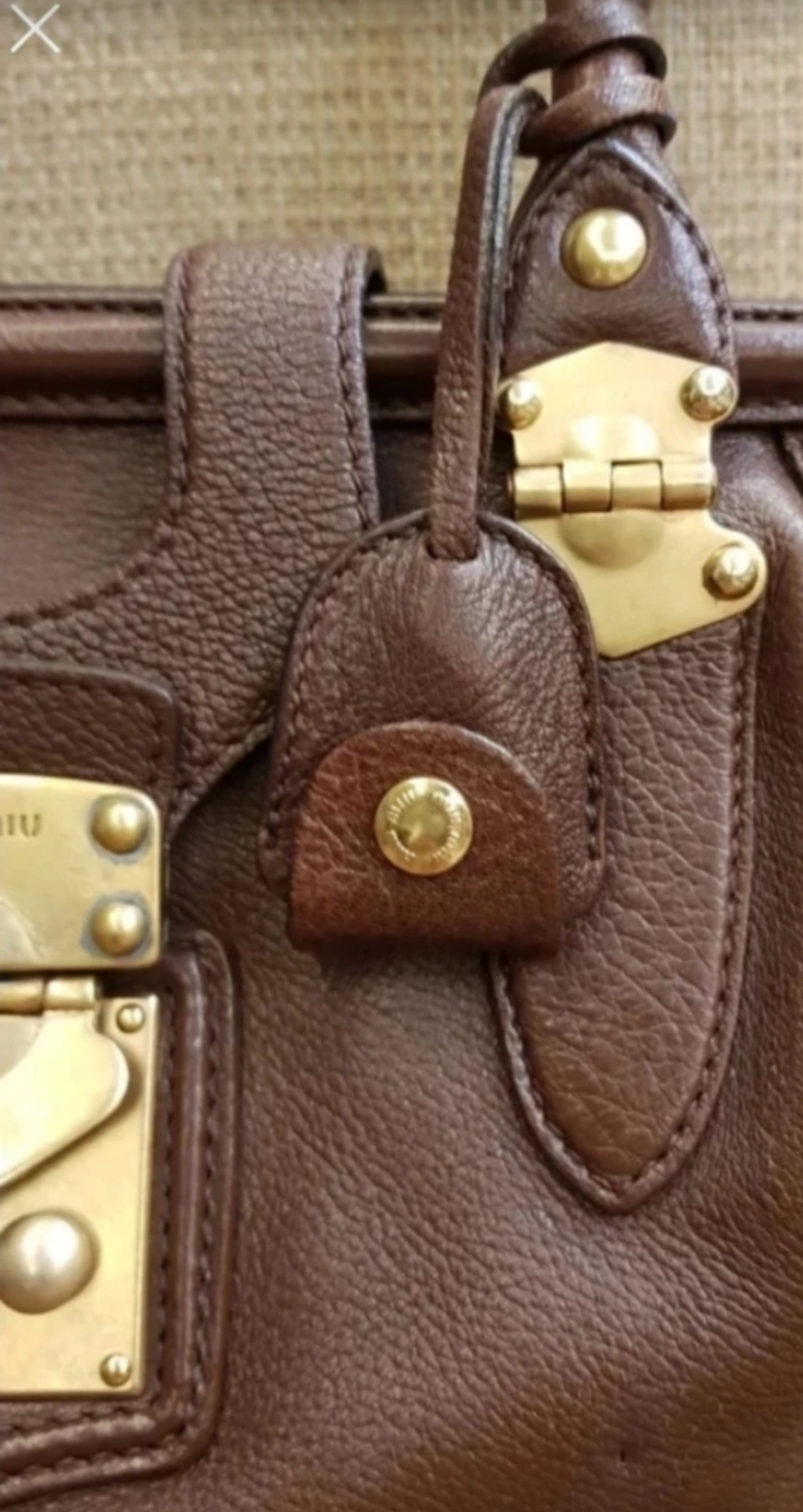 미우미우 빈티지백