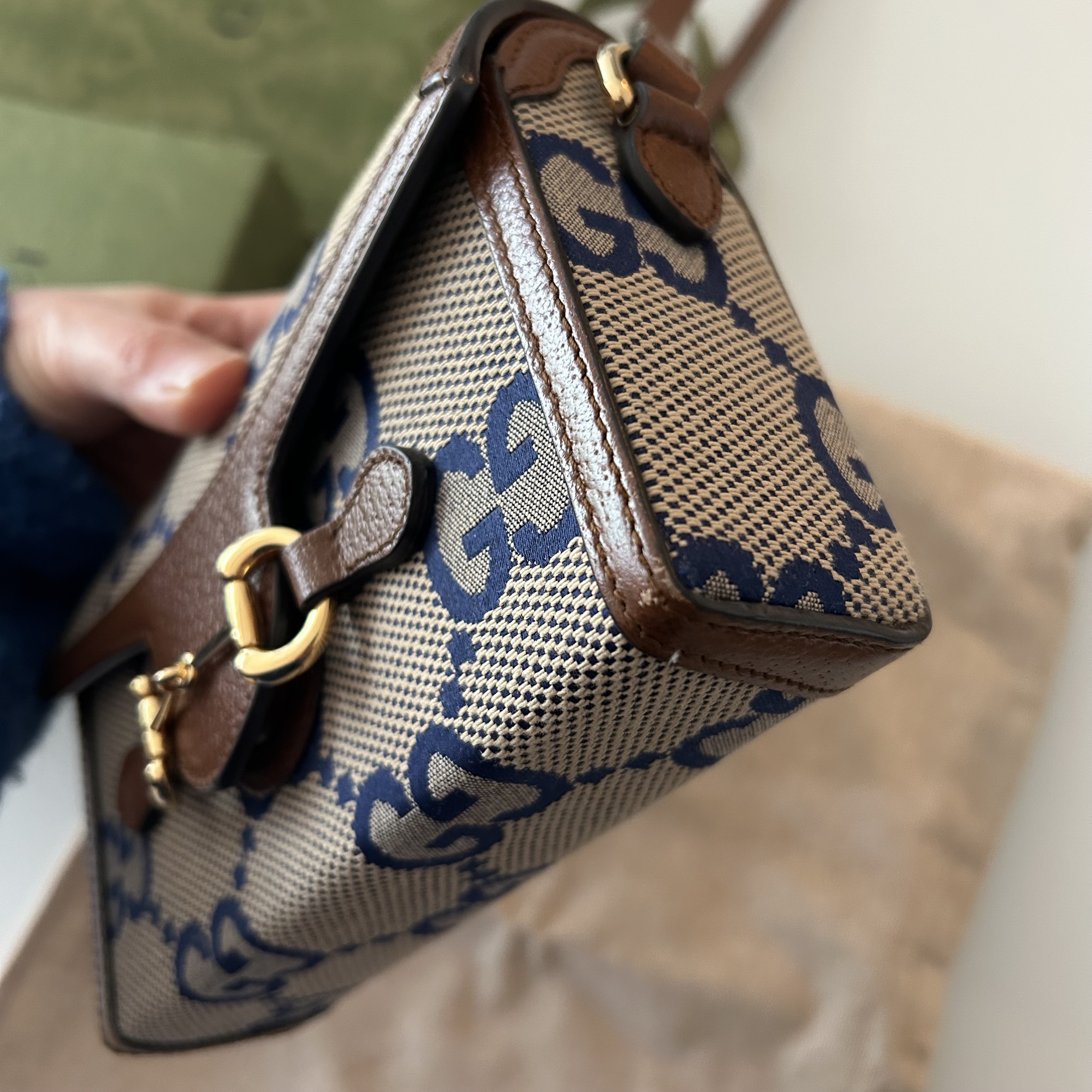 구찌 홀스빗 1955 미니백 코리아익스클루시브