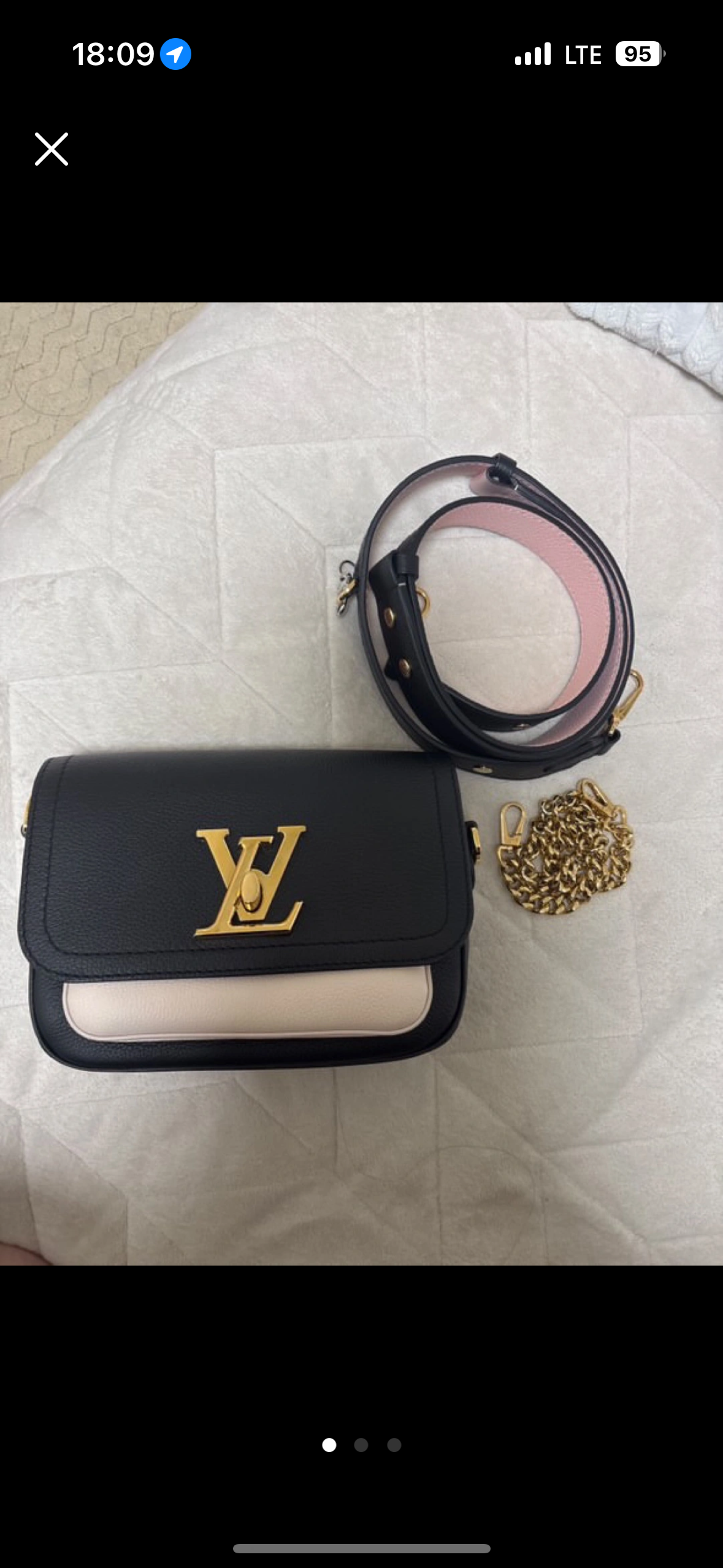 루이비통 락미텐더 블랙