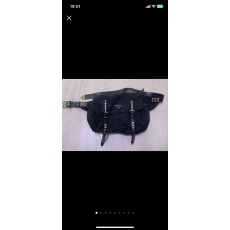 프라다 스터드나일론 벨트백