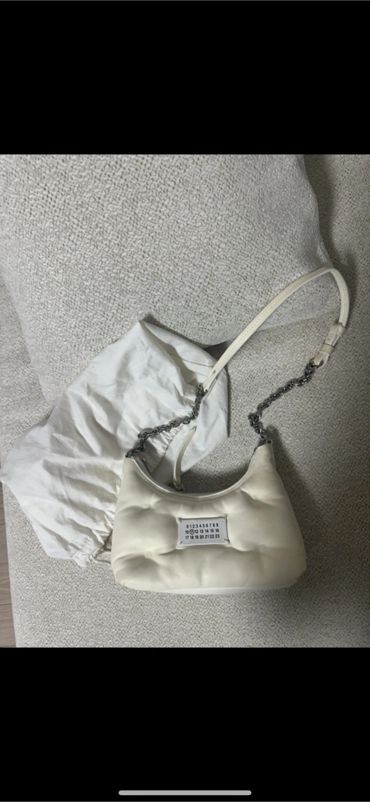 메종 마르지엘라 글램슬램 마이크로 호보백