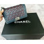 샤넬 한정판 남색 보이백