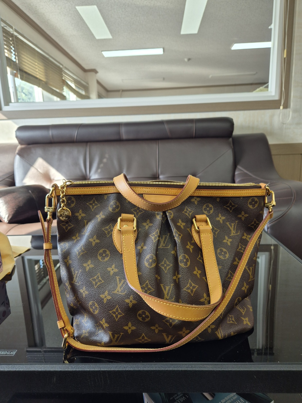 깨끗한 루이비통 팔레르모 PM 루이비통가방
