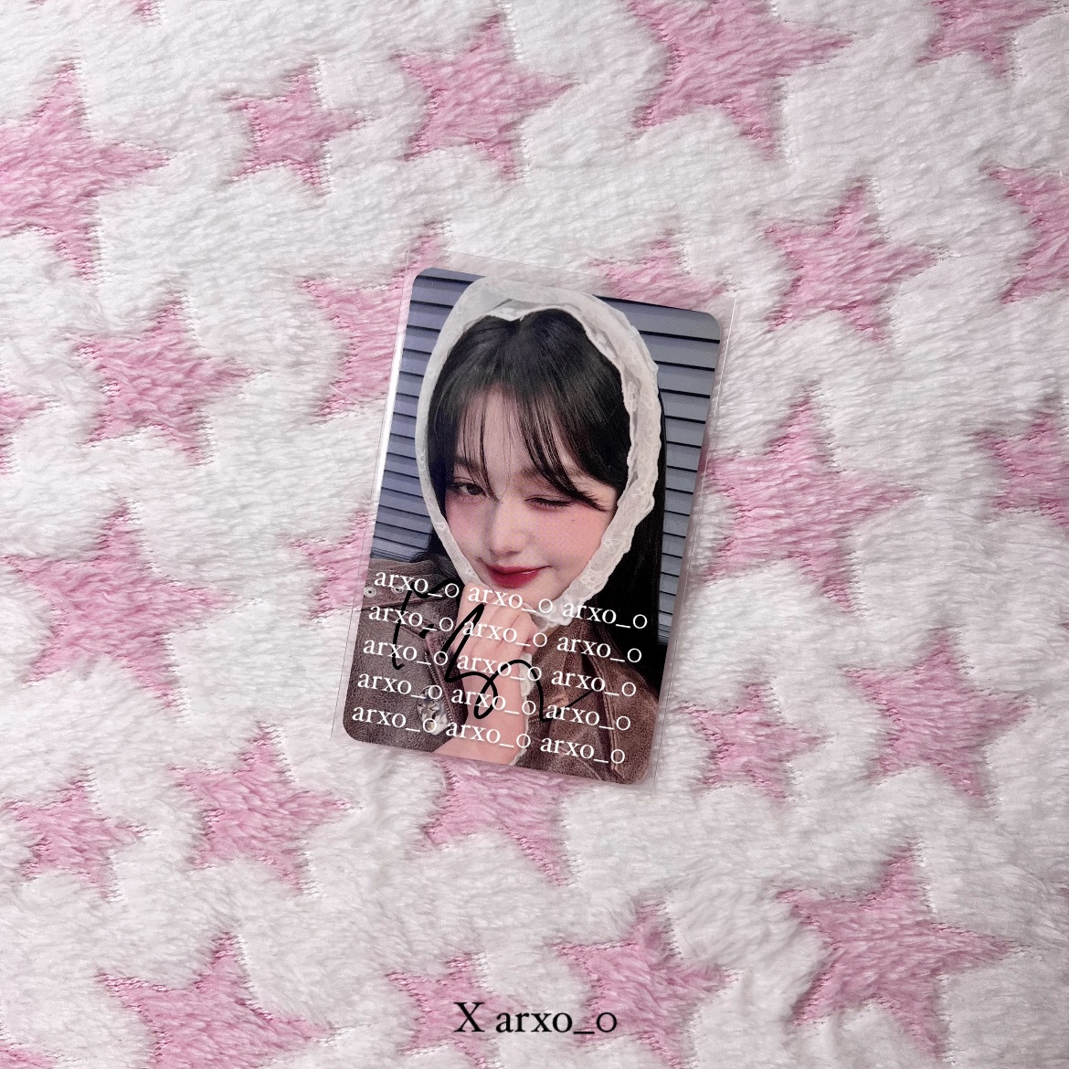 아이브 장원영 사인 포카 양도