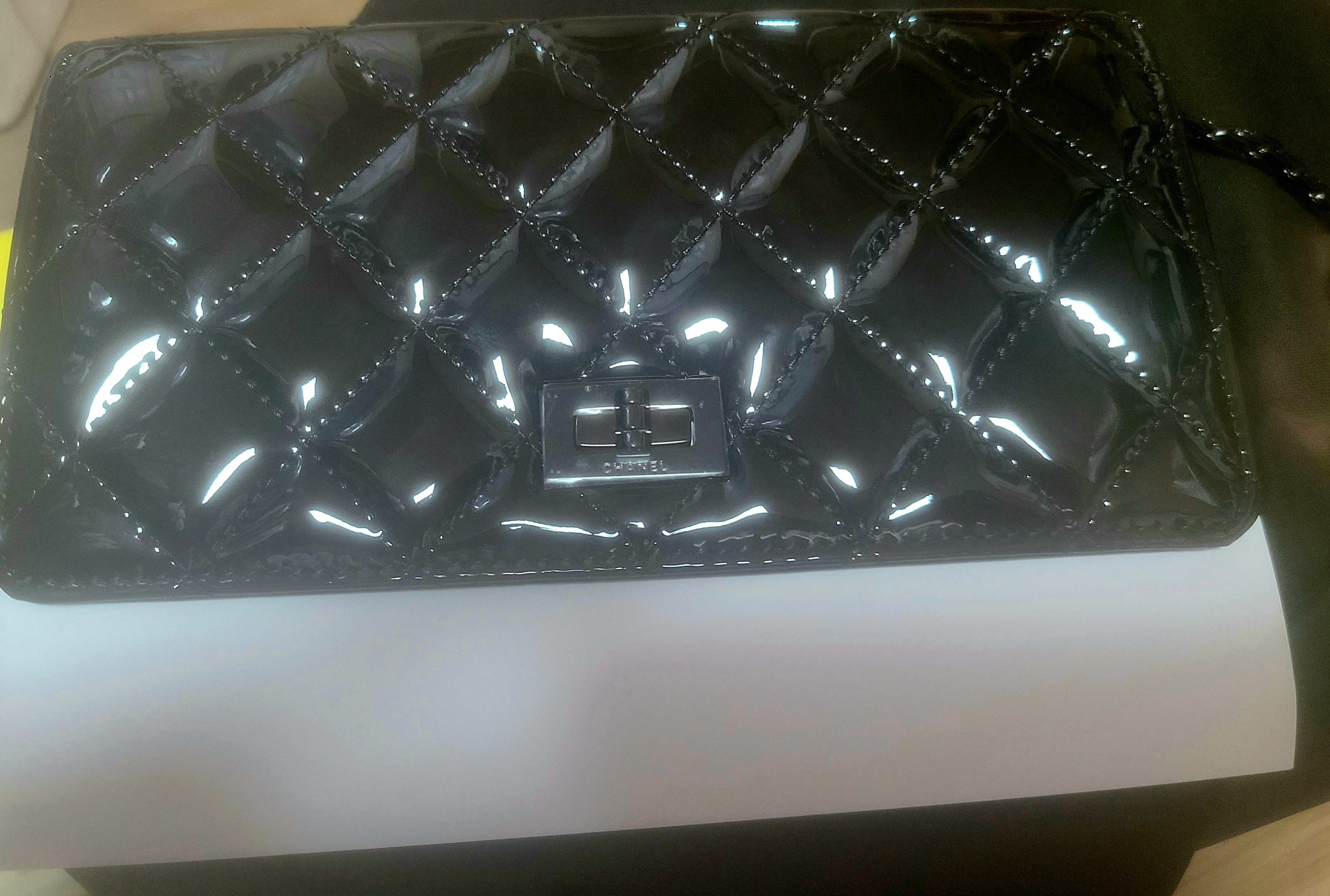 샤넬 2.55 페이던트 woc