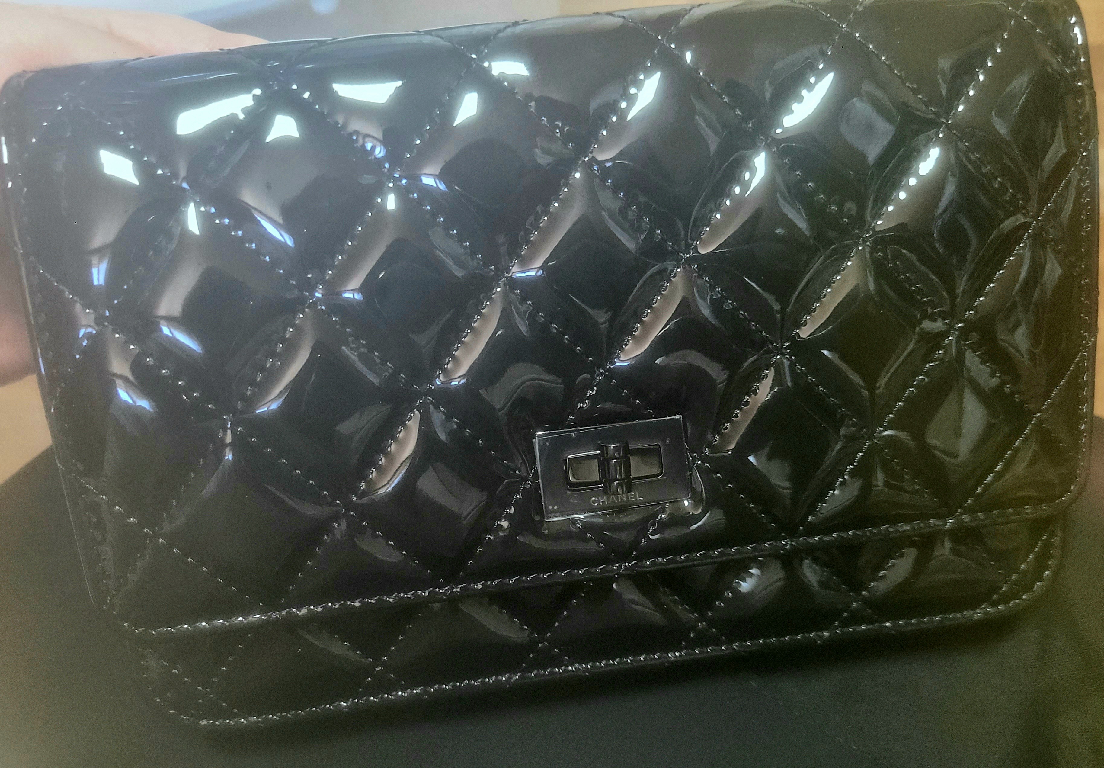 샤넬 2.55 페이던트 woc