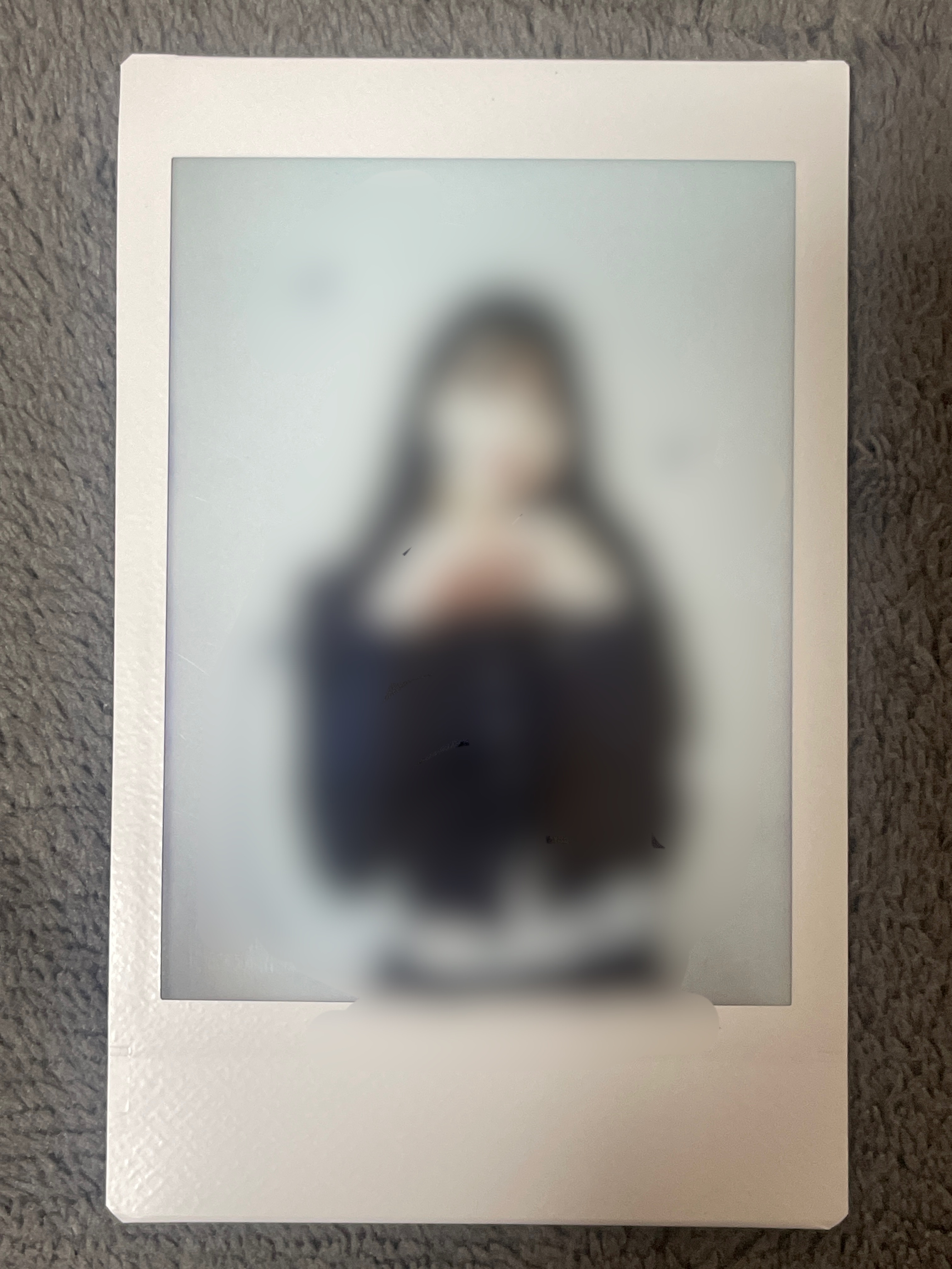 장원영 싸인폴라로이드